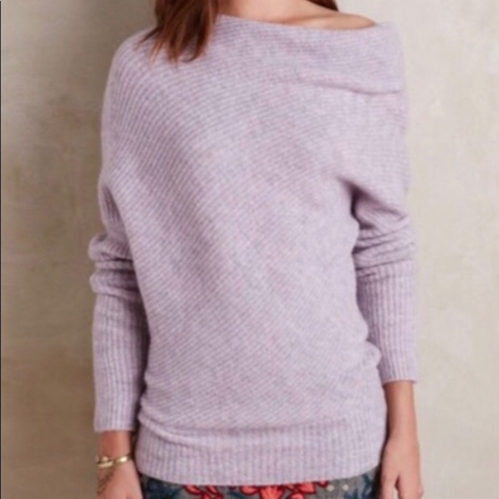 Moth (brand) off-shoulder sweater